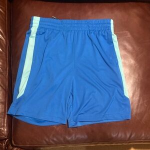 Tek Gear Blue and Light Blue Athletic Shorts